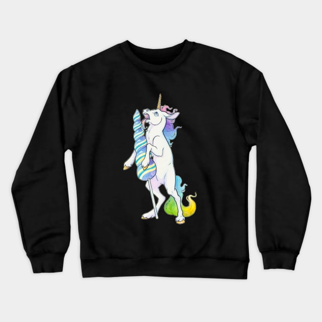 Unicorn Porn (no text) Crewneck Sweatshirt by charamath